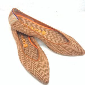 Rothy's The Point - Merino Camel Herringbone